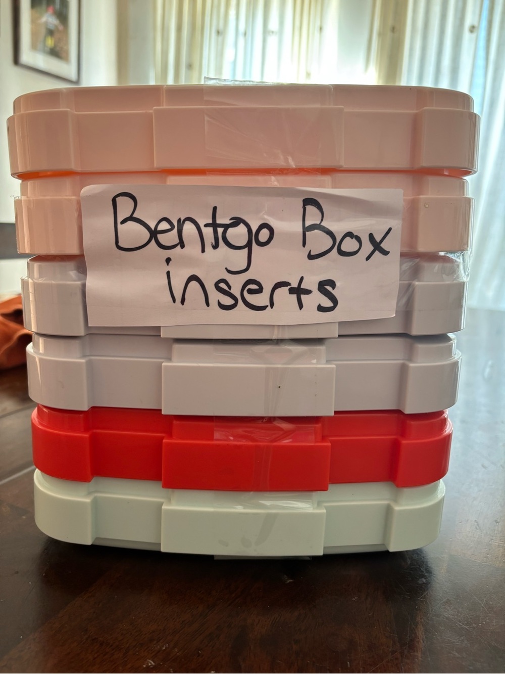 Stackable Bentgo Box Inserts - Multi-Color Storage Set